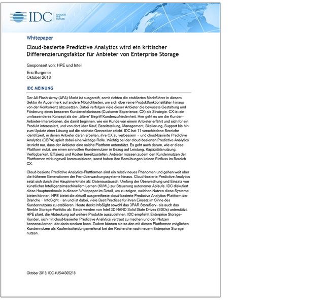 IDC Whitepaper Vorschau